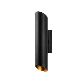Opviq Cut - 11820 Lámpara de pared Negro y Oro